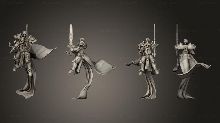 Military figurines (Sisterforundyingsaint, STKW_12338) 3D models for cnc