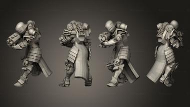 Military figurines Sisters of Battle 2 3d model