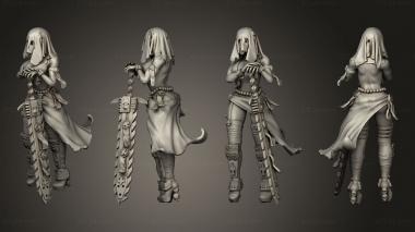 Military figurines Sisters of the Holy Chain Saw 3d model