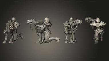 Military figurines Sistersoftheknee 3d model