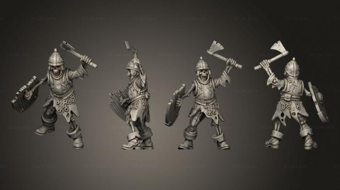 Military figurines (SKELETON 04, STKW_12355) 3D models for cnc
