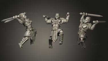 Military figurines Iain Lovecraft Gladiators Dimachaerus 3d model