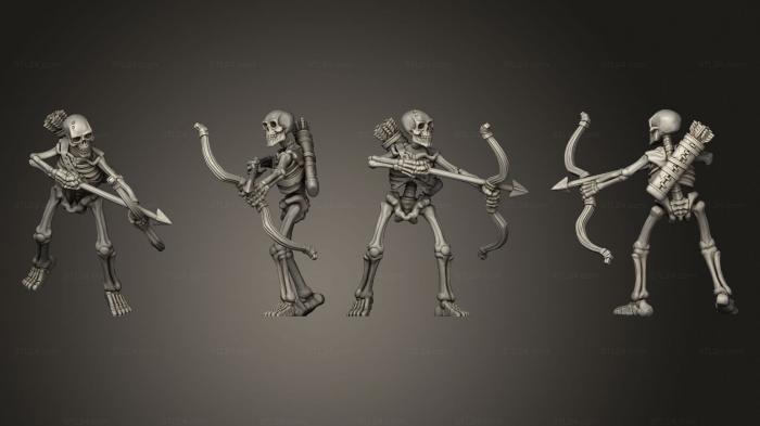 Military figurines (SKELETON 11, STKW_12362) 3D models for cnc