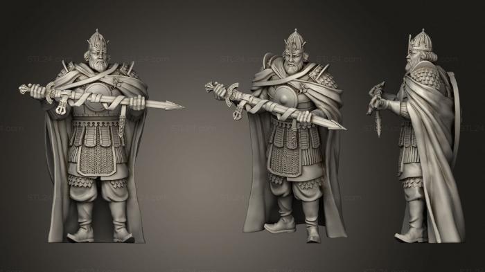 Military figurines (Ilya Pose 01, STKW_1240) 3D models for cnc