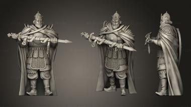 Military figurines Ilya Pose 01 3d model