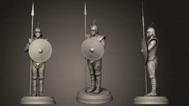 Military figurines Inmaculado Gam of Throne 3d model