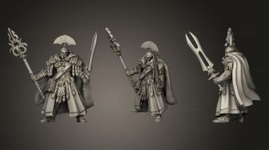 Military figurines INVOKER 3 MALE 3d model