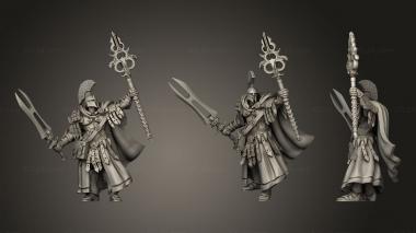 Military figurines INVOKER MALE 1 3d model
