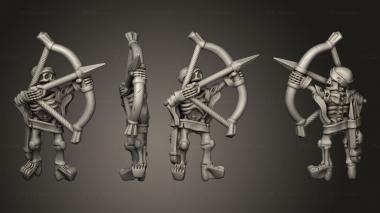 Military figurines Skeleton Solo 01 3d model