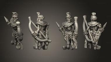 Military figurines Skeleton Solo 03 3d model
