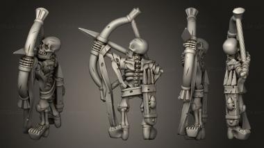 Military figurines Skeleton Solo 10 3d model