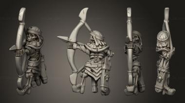 Military figurines Skeleton Solo 11 3d model
