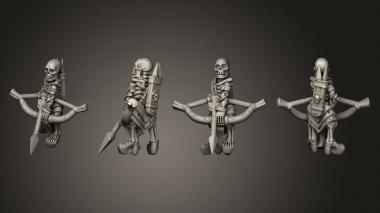 Military figurines Skeleton Solo 12 3d model