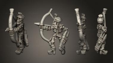 Military figurines Skeleton Solo 13 3d model