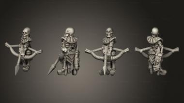 Military figurines Skeleton Solo 15 3d model