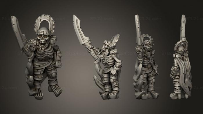 Military figurines (Skeleton Solo 17, STKW_12486) 3D models for cnc