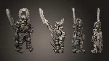 Military figurines Skeleton Solo 17 3d model