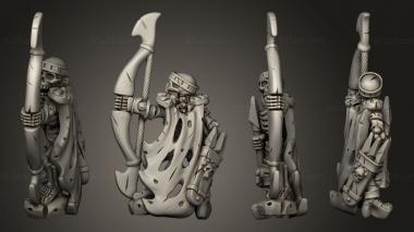 Military figurines Skeleton Solo 18 3d model