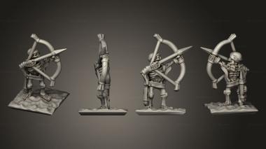 Military figurines Skeleton Solo 19 3d model