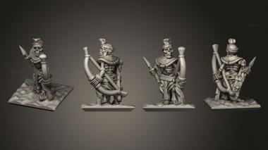 Military figurines Skeleton Solo 21 3d model