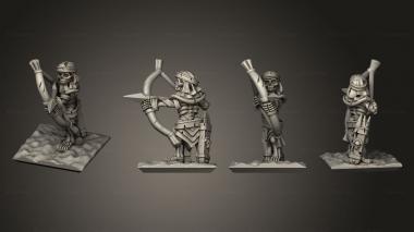 Military figurines Skeleton Solo 23 3d model