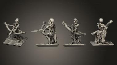 Military figurines Skeleton Solo 24 3d model