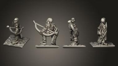 Military figurines Skeleton Solo 26 3d model