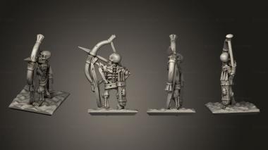Military figurines Skeleton Solo 28 3d model