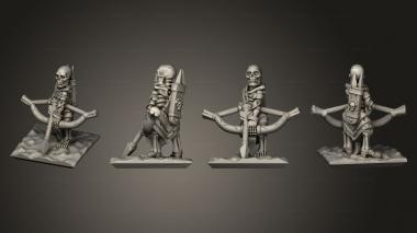 Military figurines Skeleton Solo 30 3d model