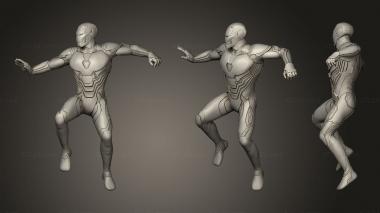 Military figurines IRON MAN 11 3d model