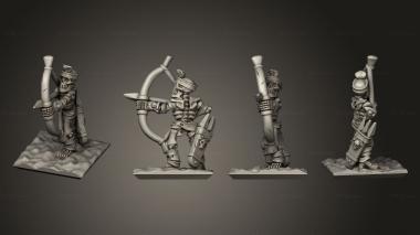 Military figurines Skeleton Solo 31 3d model