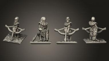 Military figurines Skeleton Solo 33 3d model
