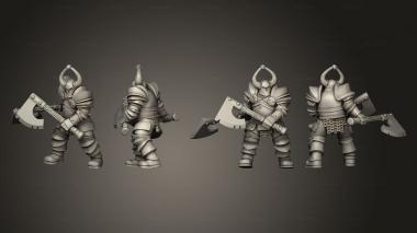 Military figurines Slaminator 3d model