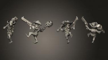 Military figurines Slave 1 3d model