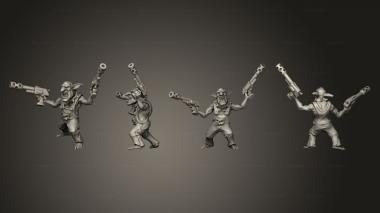 Military figurines Slave 3 3d model