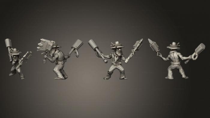 Military figurines (Slave 5, STKW_12785) 3D models for cnc