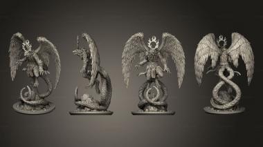 Military figurines Slavic 2 Semargl base 3d model