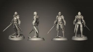 Military figurines Slayer 01 3d model