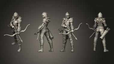 Military figurines Slayer 03 3d model
