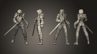 Military figurines Slayer 04 3d model