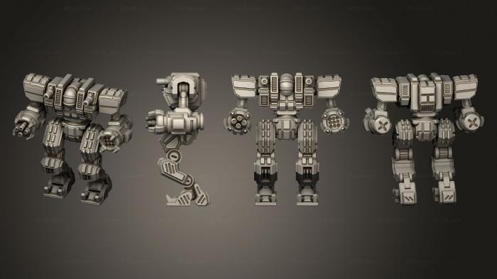 Military figurines (Sleigh Mutt 2 Static, STKW_12814) 3D models for cnc