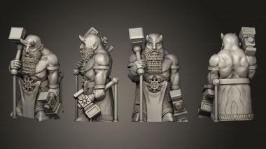 Military figurines Smith Statue 1 3d model