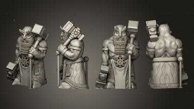 Military figurines Smith Statue 2 3d model