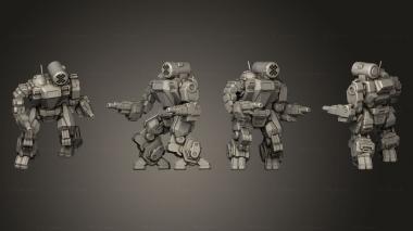Military figurines SMN Prime 4 3d model