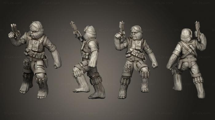 Military figurines (smugglers gunslingers 06, STKW_12834) 3D models for cnc