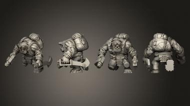 Military figurines Sneaky Broozer 02 3d model