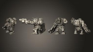 Military figurines Sneaky Broozer 05 3d model