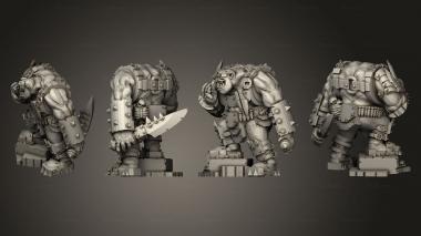Military figurines Sneaky Broozer 07 3d model