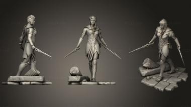 Military figurines Kassandra M Viewer out 3d model