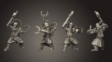 Military figurines Soldier 09 3d model